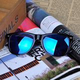 UV protection unisex sunglasses wide frame Eyeglass women & men Retro sunglass FY*HM590W#Y5