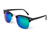 Half Metal Sunglasses Men Women Brand Glasses Mirror Sun Glasses Gafas UV400 Classic
