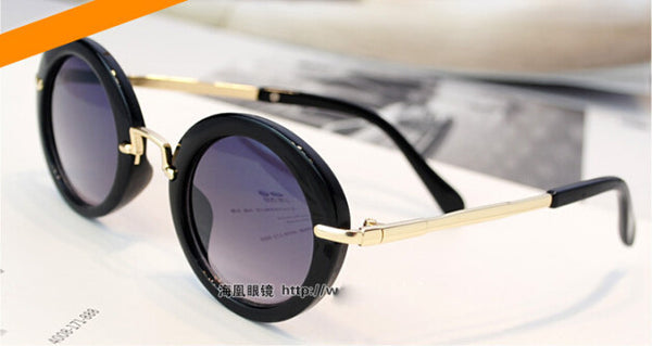 Baby Kids Sunglasses Vintage Round Sun Glasses UV 400 Children Sunglass lunette de soleil
