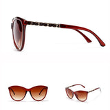 UV 400 Protection Women Men Sunglasses Plastic Frame Metal Legs Eyeglasses Brand Goggles