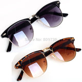 Classic Retro Avaitor Sunglass Golden Mirrored Sunglasses All Match Glasses Women Free
