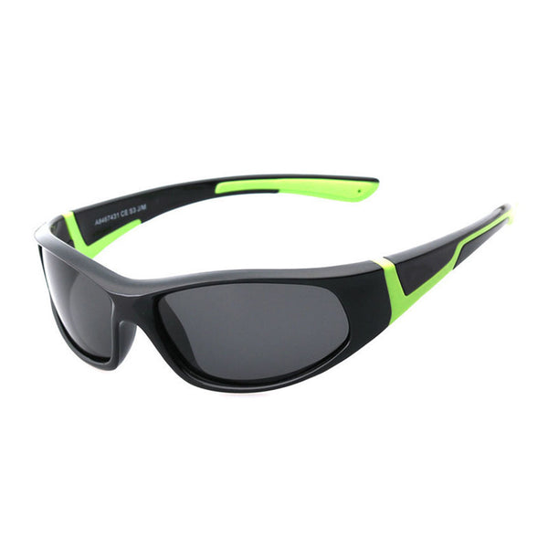 JIANGTUN Super Light Kids Sunglasses Polarized Children Outdoor Safety Glasses Brand Flexible Rubber Infantil