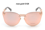 Skull Design Gothic Sunglasses Men Women Street Snap Sun Glasses UV400 Metal Frame Gafas