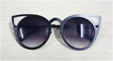 Women sunglasses Vintage cat eye Sun glasses Metal Eyeglasses Frames Mirror shades Sunnies ss309