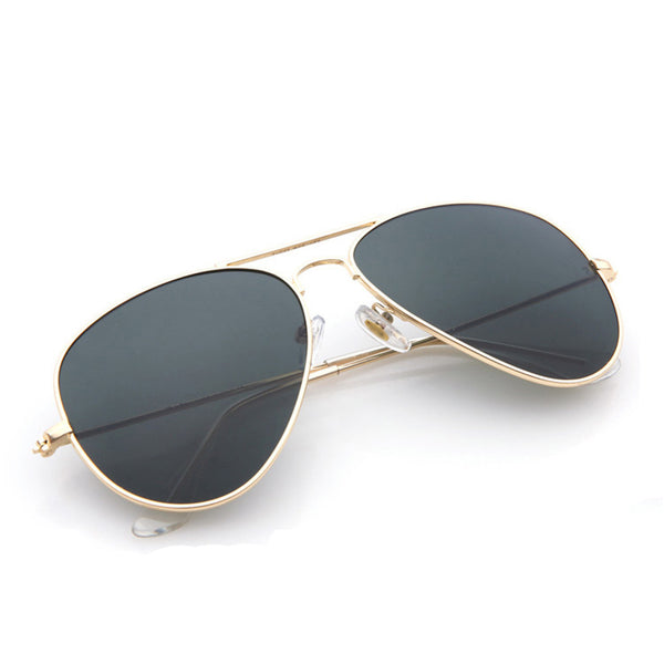 Sun Glasses Polarized Sunglasses Aviator UV400 Protection Tea Frame Tea Color Lenses 25#16