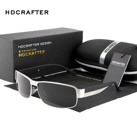HDCRAFTER Driving Sun Glasses men Polarized sunglasses UV400 Protection