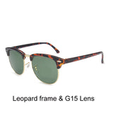 Classic Half Metal Sunglasses Men Women Brand Mirror Sun Glasses Gafas UV400 Man Shades CC0462