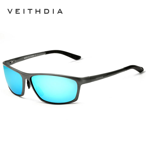 Polarized Aluminum Magnesium Wrap Men's Sun glasses Sport Outdoor Sunglasses Mirror men 6520