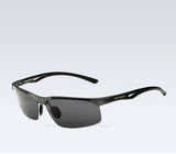 Aluminum Magnesium Polarized Sunglasses Men Driving Sun Glasses Outdoor Sport 6591