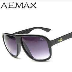 AEMAX Steampunk Crocodile Sunglasses Men Women Brand Outdoor Sport Retro Sun Glasses Gafas AE159