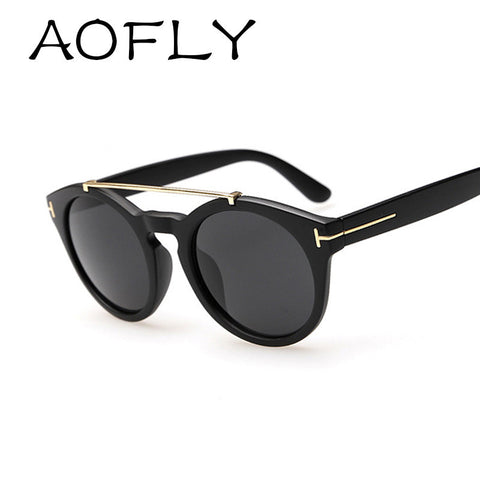 Round Mens Sunglasses Retro Vintage Style Sun glasses women Brand Lunette De Soleil S1687