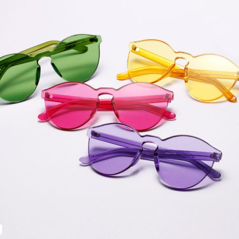 Candy Color Korea Women Men Sport Sunglasses Eyeglasses Brand Goggles