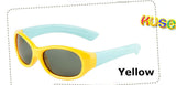 Mutil Color Polarized Children Sunglasses Kids 2-10 with Box Anti- ultraviolet Sporting Play