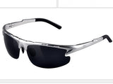 Mincl/sports polarized sunglasses mirror driver driving mirror aluminum magnesium box sunglasses glasses