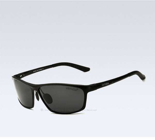 Polarized Aluminum Magnesium Wrap Men's Sun glasses Sport Outdoor Sunglasses Mirror men 6520