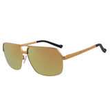 AOFLY Aluminum Magnesium Polarized Men's Sunglasses Square Sun glasses Driving outdoor Sports Goggle AF8001