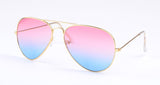 Women Sunglasses 3025 Pilot Sun glasses Sea gradient shades Men glasses ss065