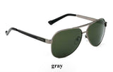 Pilot Stainless Steel Men's Sunglasses Polarized Sun Glasses Outdoor men masculino 3152