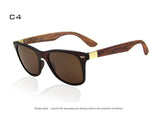JULI Bamboo Sunglasses Men Wood sunglasses Masculino Wooden Sunglasses Gafas De Sol Femenino 4195C