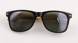 Sale! Products Men Women Glass Bamboo Sunglasses Retro Vintage Wood Lens Wooden Frame Handmade