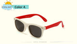 IVSTA Kids Sunglasses Polarized Child glasses frame TR90 Sport Silicone children eyeglasses Flexible Rubber Rivet 802