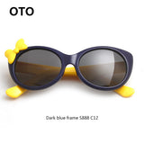 OTO Kids Polarized Sunglasses Baby Children TR90 Frame UV400 Protection Sun Glasses Goggles With Car Case