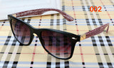 Wood Sunglasses Men Women Brand Vintage Coating Sun Glasses Gafas Retro Plastic Glasses