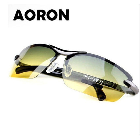 Day & Night Vison Multifunction Men's Polarized Sunglasses Reduce Glare Driving Outdoor Sport Sun Glass Goggles de sol