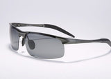Aluminum Magnesium Alloy Frame Polarized Sunglasses Men's Driver Sunglass Mirror Outdoor Sports Glasses