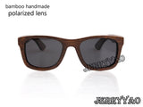 Polarized sunglasses available Bamboo wooden sunglasses