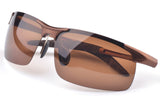 Brand Aluminum Magnesium Polarized Goggles Driving Sport Glasses Men Sunglasses Outdoor Sport YJ079