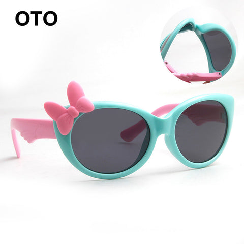 OTO Kids Polarized Sunglasses Baby Children TR90 Frame UV400 Protection Sun Glasses Goggles With Car Case