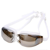 Men Anti Fog UV Protection Swimmer Sunglasses Professional Electroplate Goggles Glasses A020