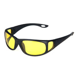 JIANGTUN HD Night Vision Goggles Polarized Sunglasses Men/Women Brand Yellow Night Driving Sun Glasses