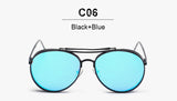Pilot Oversized Sunglasses Men Women Korea Brand Sun Glasses