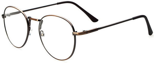 Eyeglasses Men Metal Round Eyeglasses Frame Women Optical Computer Eye Glasses Frame de grau A150