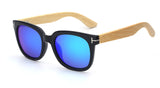 Totalglasses Mens Sun glasses Bamboo Polarized Yellow Wooden Sunglass Women Sunglasses Tom Brand