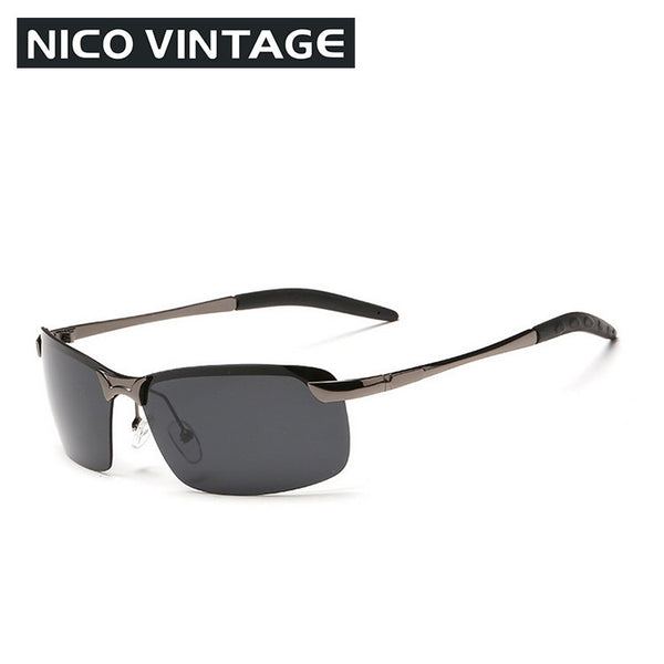 Rimless Sunglasses Polarized Sports Men Professional Outdoors Masculino UV400 Shades