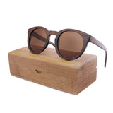 Wood & Bamboo sunglasses with polarized lens in