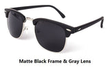 Half Alloy Club Sunglasses Classic Men Women Mirror Master Sun Glasses Gafas UV400 3016 YJ107