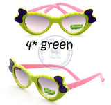 Princess bowknot heart sunglasses Glasses Eyeglasses eyeware anti UV 400 child