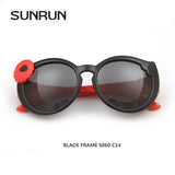 SUNRUN Baby Brand Kids Sunglasses TR90 Polarized Children Glasses 100%UV Gafas S860