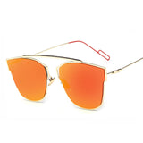 BOUTIQUE Cat Eye Sunglasses Women Alloy Frame Men Classic Sun glasses 8 Colour
