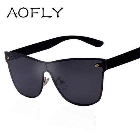 AOFLY Rimless Sunglasses Men Women brand Sun Glasses Retro Shades Men Goggles Vintage gafas de sol