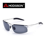 HODGSON Driving Glasses Anti-glare Men's Aluminum Frame Polarized Sunglasses 1032