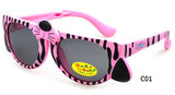 Folding Silicone Soft Happy Children's Polarized Sunglasses Tiger Kids Sunglasses Sunglasses