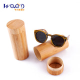 Round Frame Bamboo Sunglass Wooden Sunglasses Men Women Sun Glasses