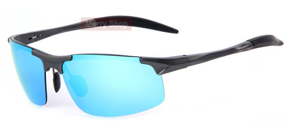 Men Polarized Aluminum Alloy Frame Sunglasses Mirror Lens Driving Polarzied Sunglasses Men's Sunglasses