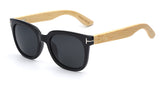 Totalglasses Mens Sun glasses Bamboo Polarized Yellow Wooden Sunglass Women Sunglasses Tom Brand