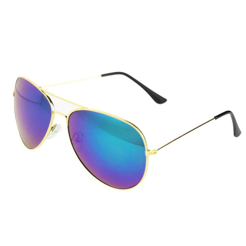 Unisex Retro Vintage Womens Men Mirrored Lens Sunglasses Christmas Holiday Sun Glasses A2